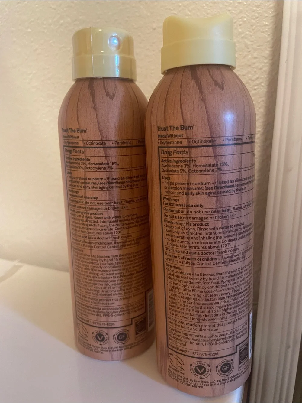 SPF 50 Moisturizing Sunscreen Spray - Yellow
